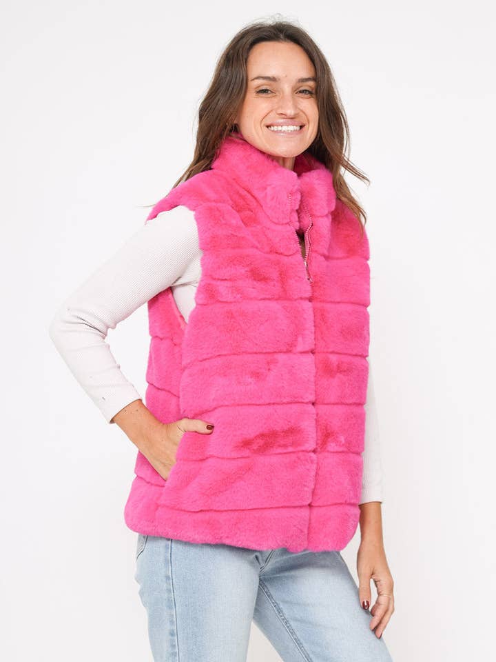 LIL' MOON - Wholesale Outerwear Vest - Women's - Vest #25511710