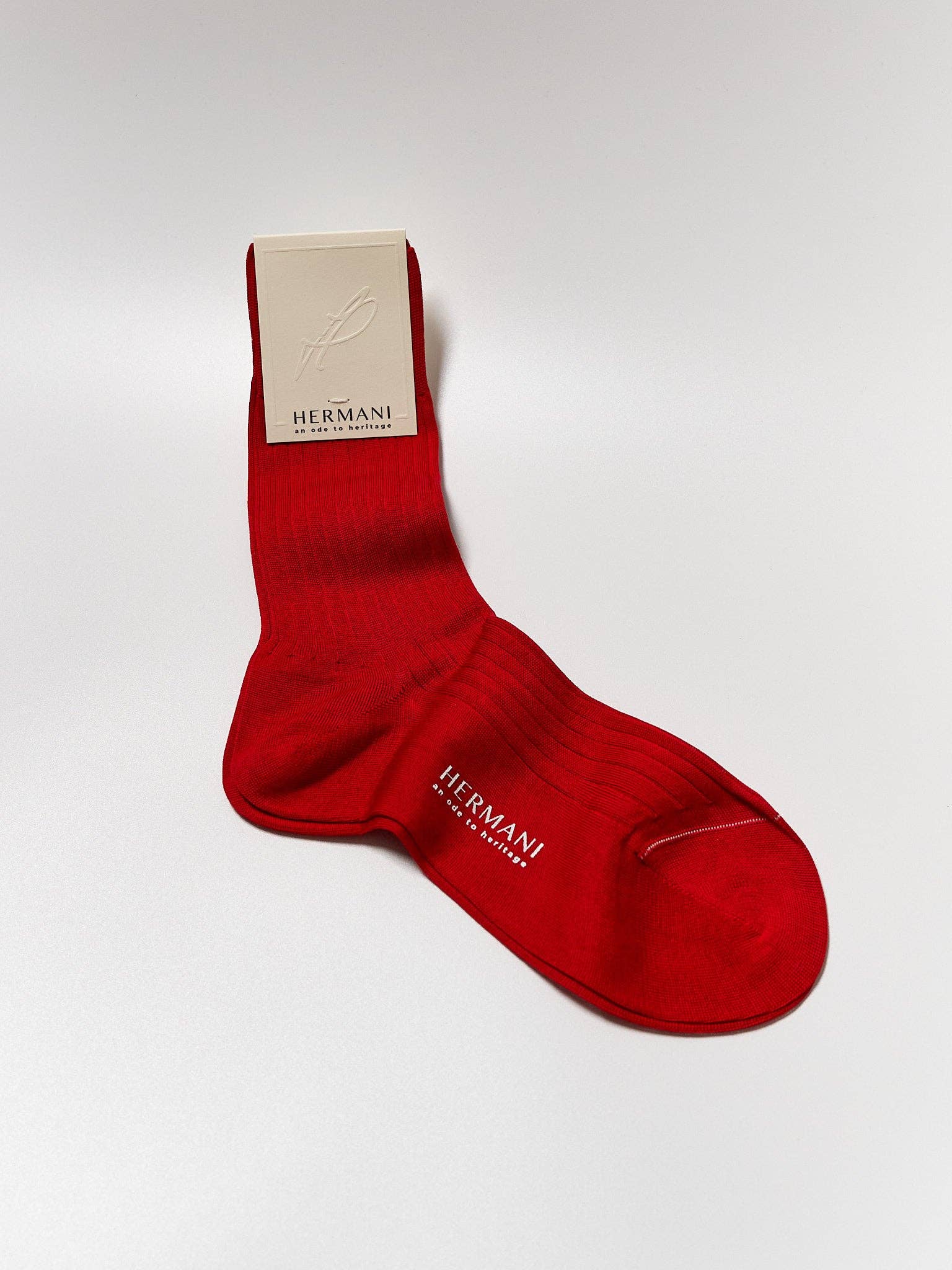 Hermani Heritage – wholesale Socks – Women's – Donna Filo di Scozia Cotton - Scarlatto0