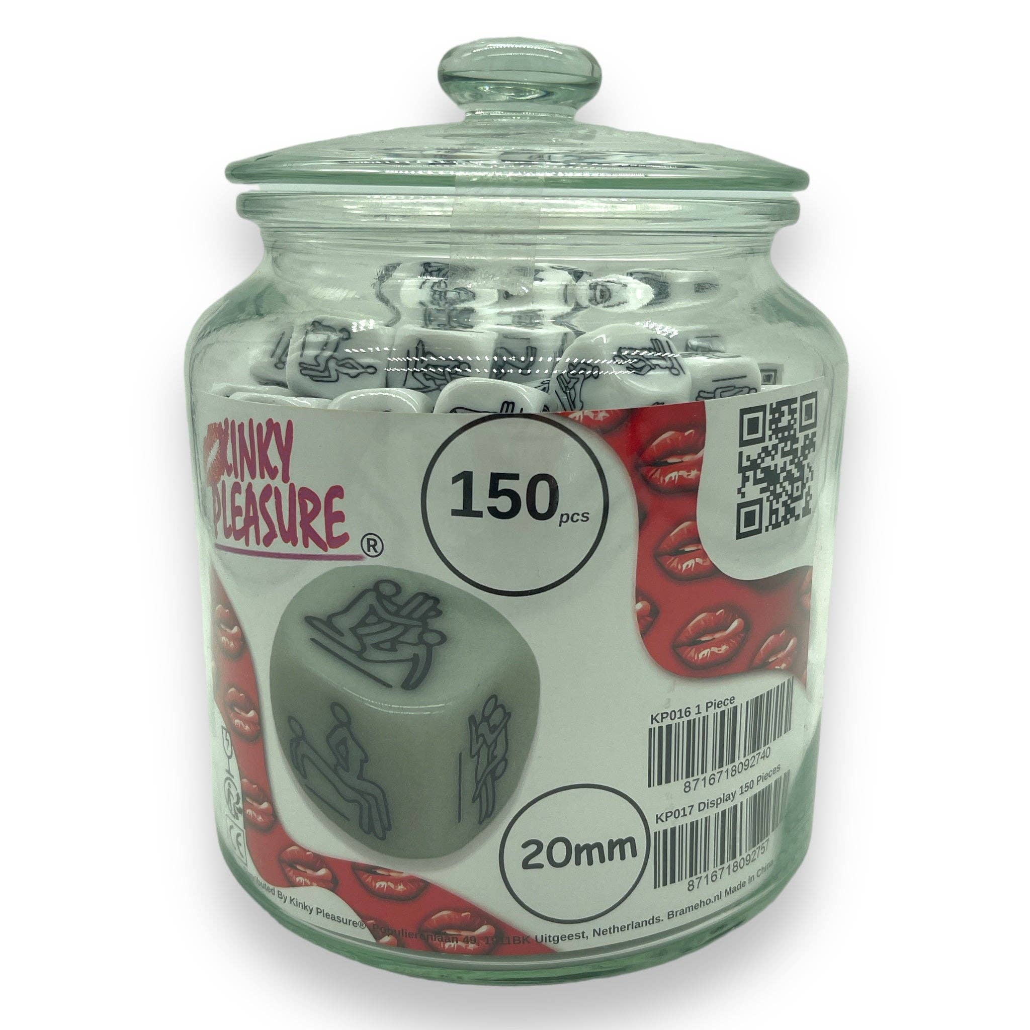 Kinky Pleasure - Wholesale Sex Toy - Kinky Pleasure - KP016 - Erotic Sex Dice - White5