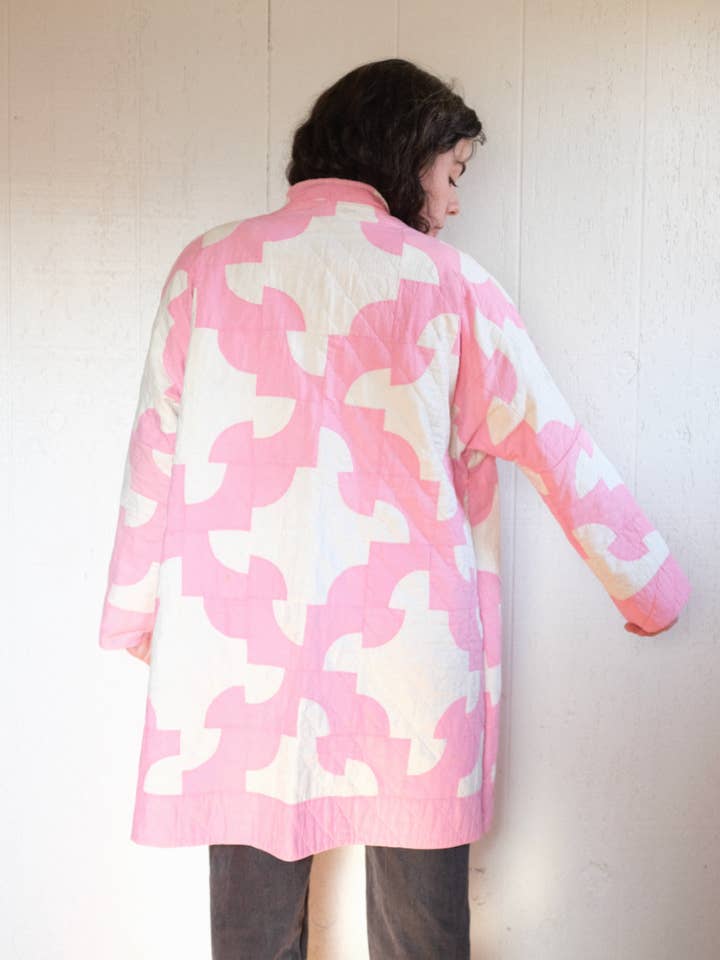 Reclaim Creative - Wholesale Coat - Women's - Quilt Coat - Medium Length // Assorted Quilts1