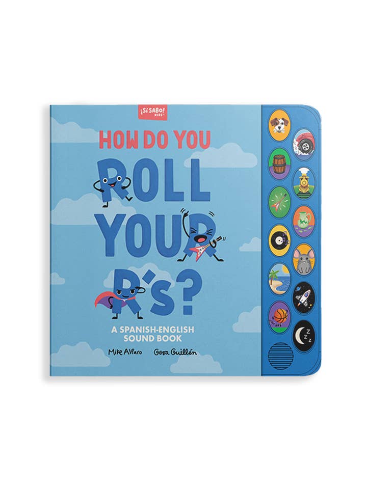 How Do You Roll Your R's?:Â Bilingual Sound Book for Kids 2-5 for wholesale by Blue Star Press