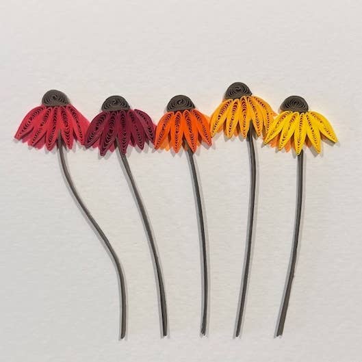 Small Quilled Card 1011 for wholesale by Amaranta Designs