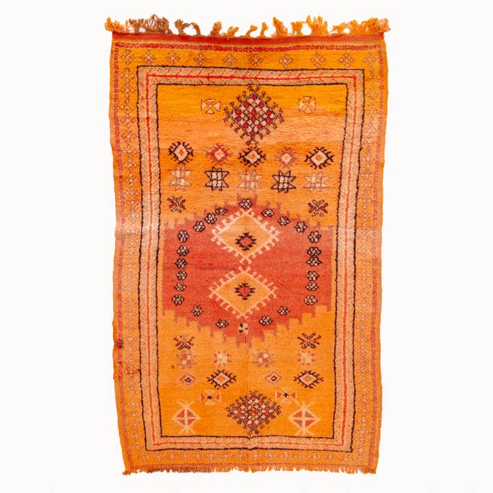 Kamala Moroccan Taznakht Rug | 5’1” x 9’7” for wholesale by Apartment F - shipping from Austin, TX