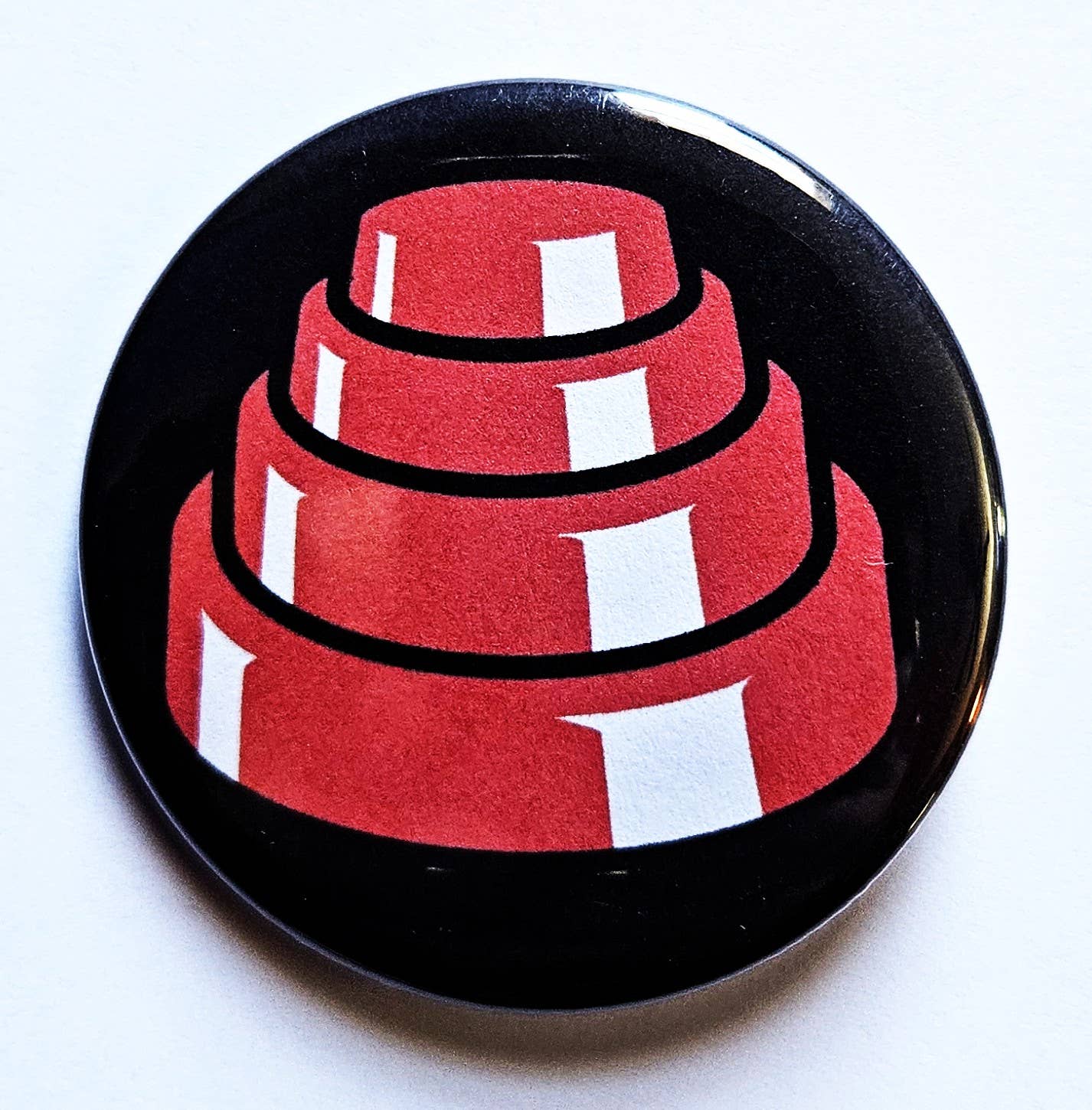 Flip The Record – wholesale Lapel pin/button – Classic Punk Rock Buttons Magnets & Bottle Openers. Set 052