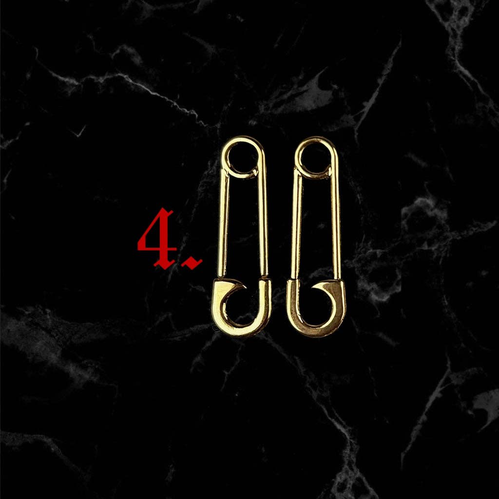 While Odin Sleeps - Wholesale Hangende/ronde oorbellen - Bouw je eigen hoepels (verguld)3