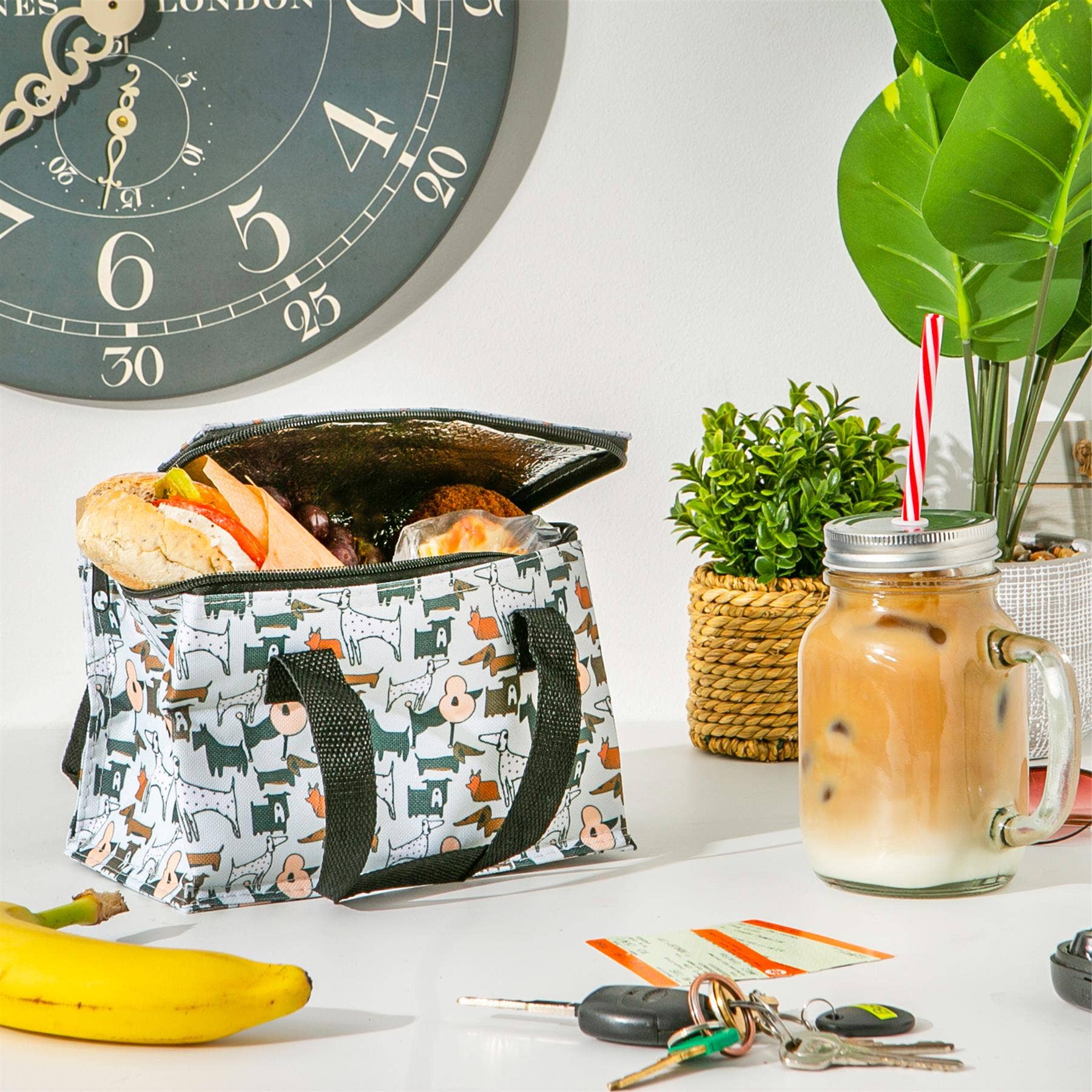 Rinkit Ltd – wholesale Lunch bag/box – Nicola Spring Insulated Lunch Bag - Posh Pooch1