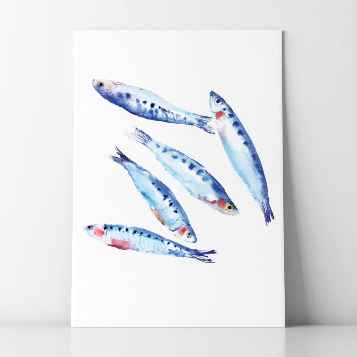 Rosie Webb illustrations - Wholesale Art Print - Sardines Giclée Print3