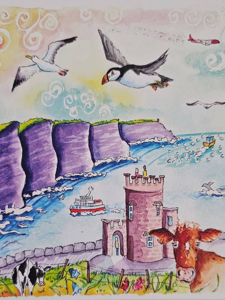 Greeting card - GC16 for wholesale by Lani Gregory - Art