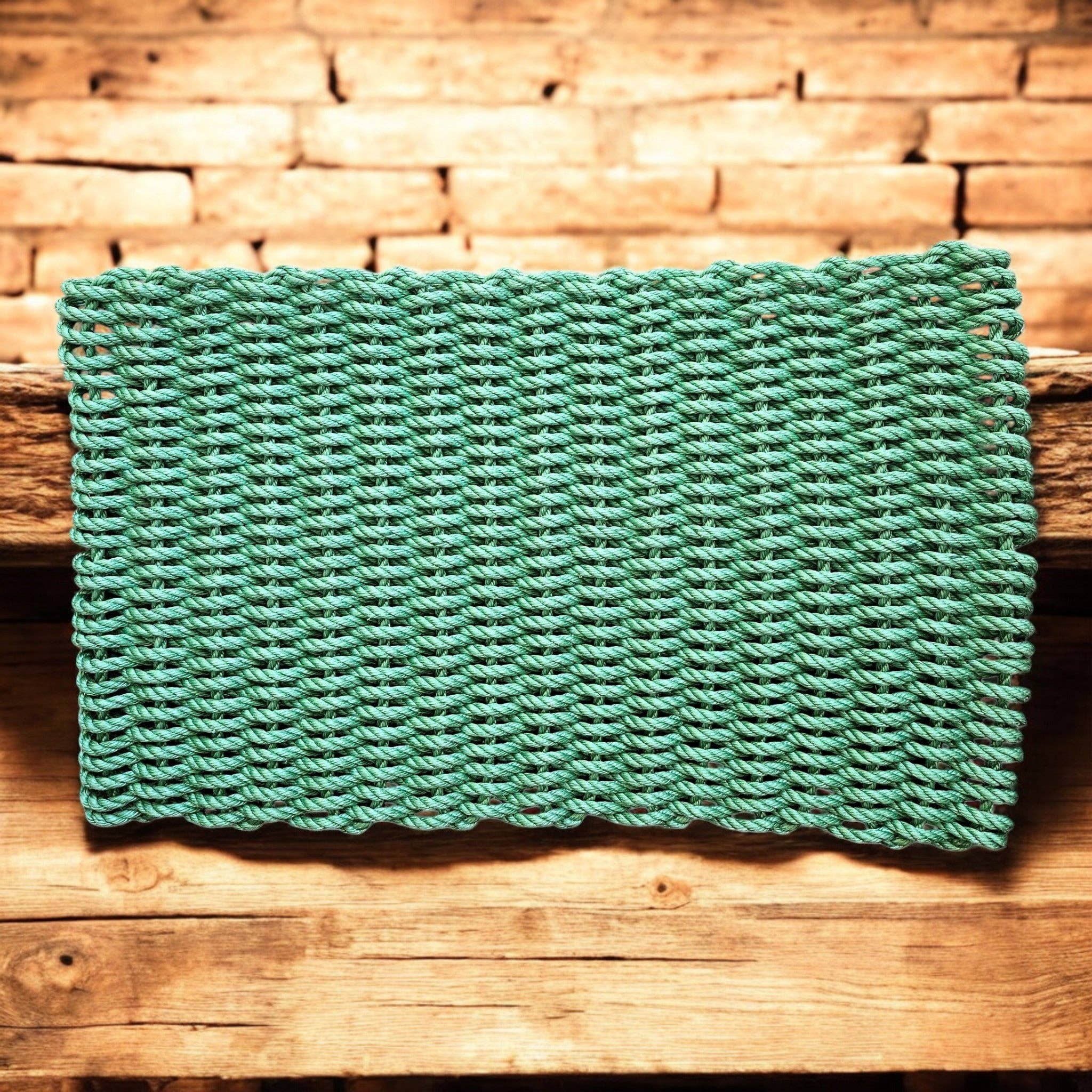 Maine Rope Mats - Wholesale Door Mat - 966 The "Original" Handcrafted Woven Maine Lobster Rope Door Mat, Solid Color Selections3
