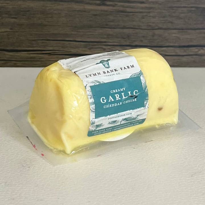 Garlic 145g Barrel for wholesale by The Mouse House Cheese Company