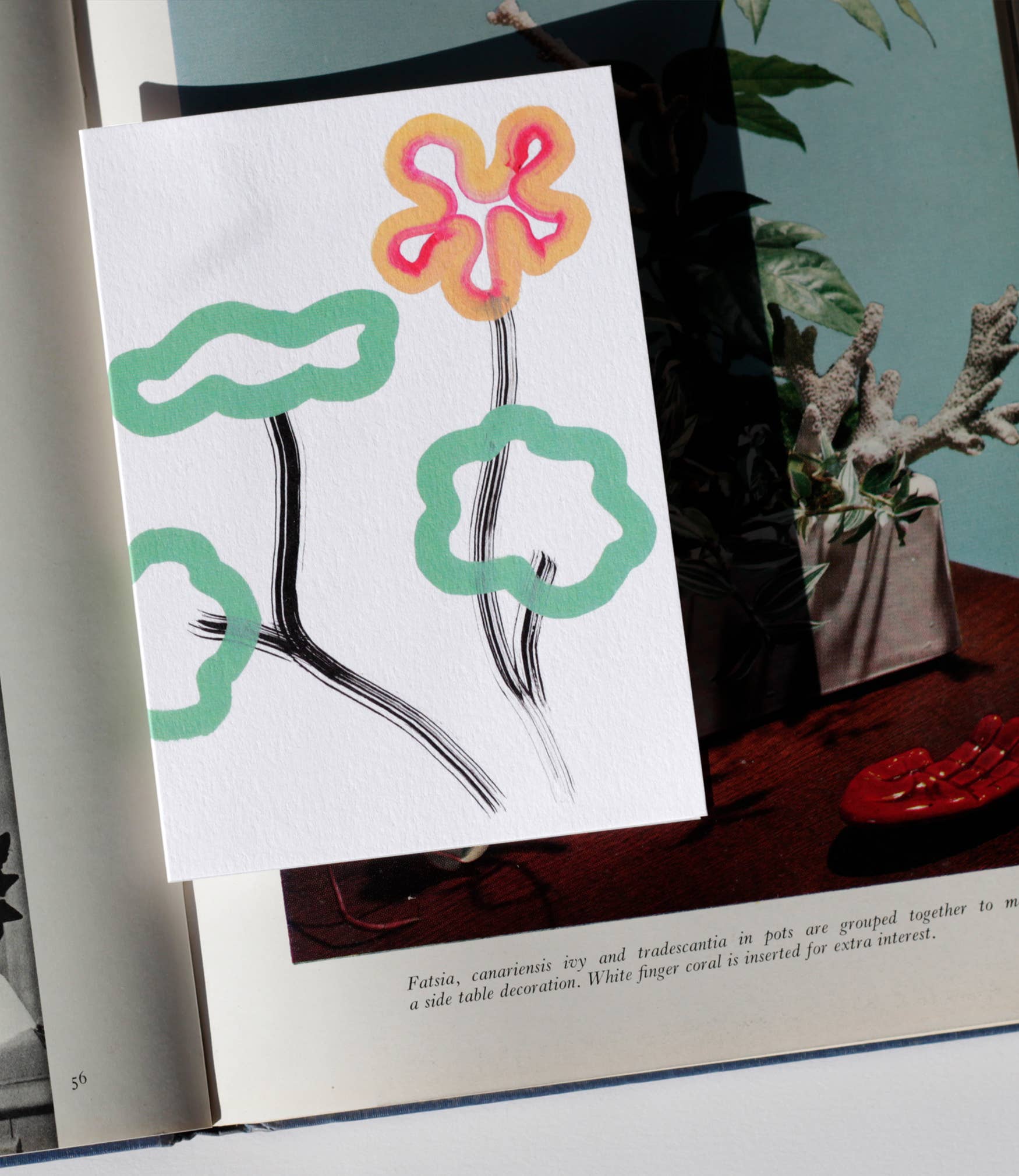 Lucky Luijk – wholesale Everyday greeting card – Nasturtium Card2