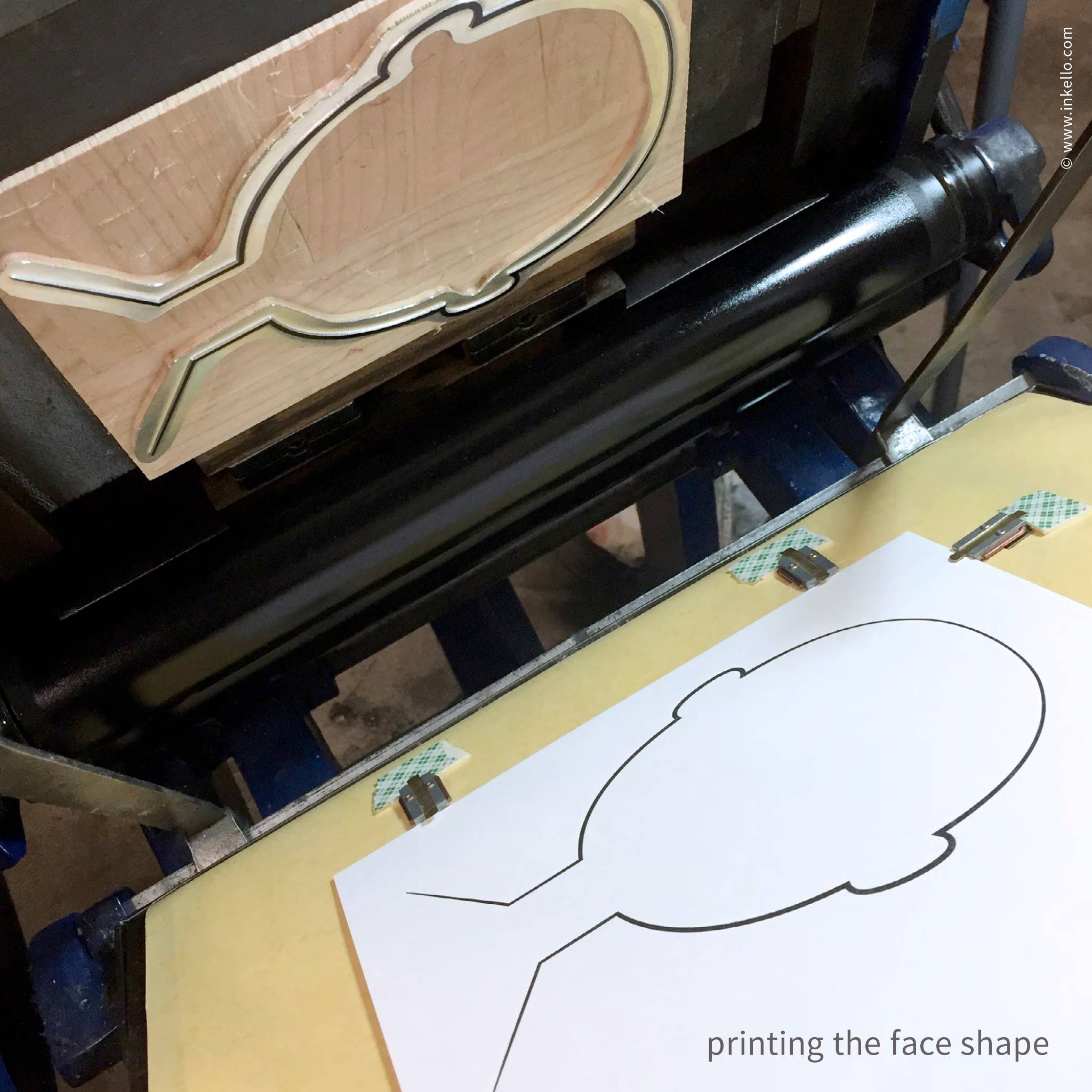 Inkello Letterpress - Wholesale Sketchbook/Sketchpad - My Book of Faces Four-Panel Sketchbook (#365)7