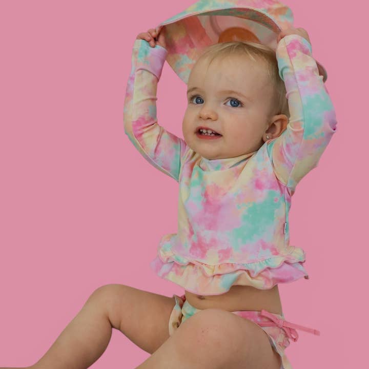 Dream Big Little Co. – wholesale Fiskarhattar – Barn – REGNBÅGSMOLN DRÖM HINKHATT