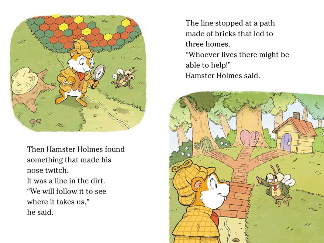 Simon & Schuster - Wholesale Early Reader Book (6-8) - Hamster Holmes, A Bit Stumped by Albin Sadar4