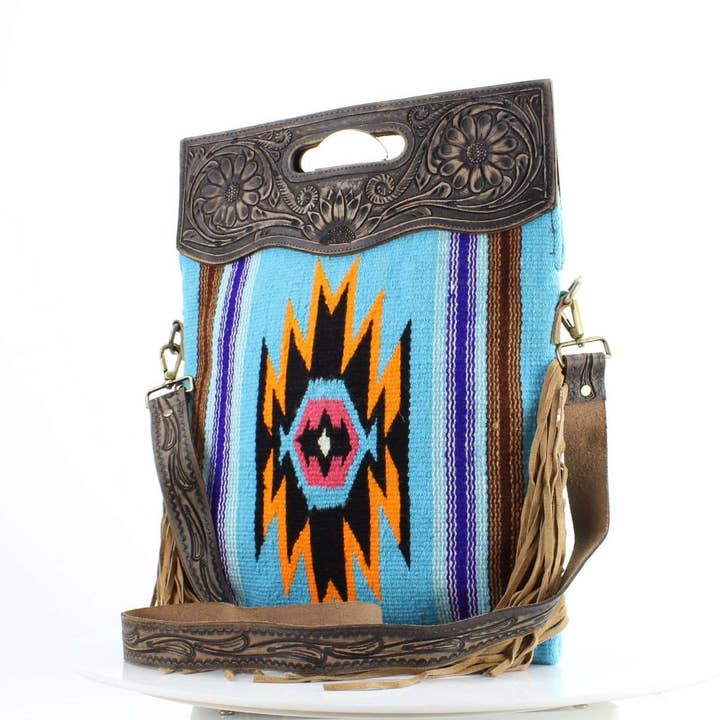 Leather Impressions Inc - Wholesale Tote bag – Women's - Colorful Serape Shopper #AB 178624