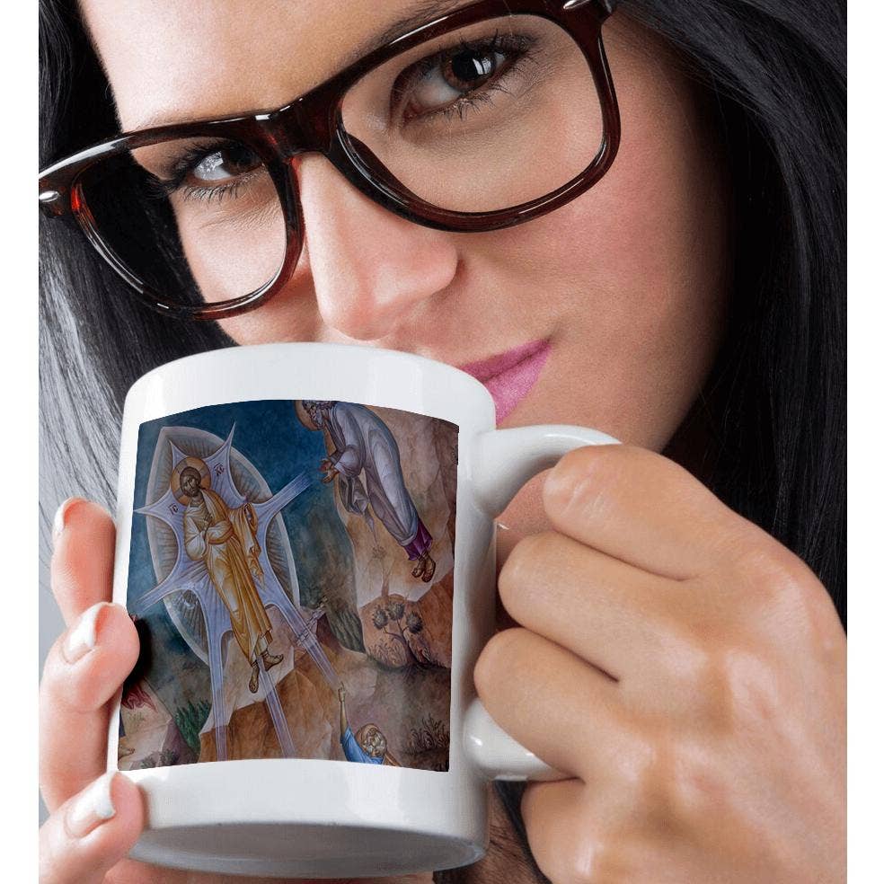 3dRose - Wholesale Coffee Mug - 3dRose, Greece, Peloponnese, Patra, Agios Andreas church, religious paintings., Mug9