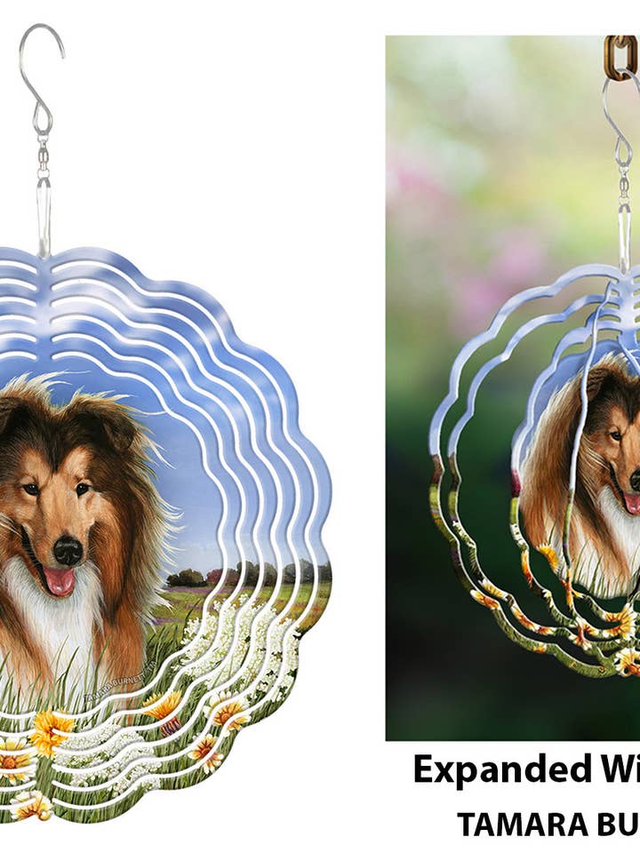 Collie Sable - Molinillo de Viento para venta al por mayor de Pet Gifts USA, LLC