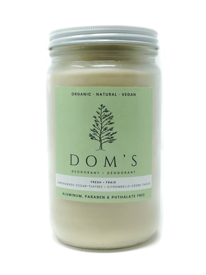 Fresh Bulk 1L Deodorant Refill for wholesale by Dom's Deodorant