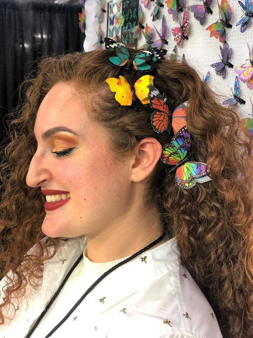 Flutter Gallery - Wholesale Ornament Set - GLOW Butterfly Clip Bundle of 1005