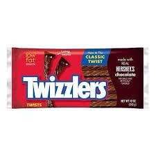 Twizzlers, Hershey's Chocolate, 12oz Bag, 14ct Case for wholesale by Grandpa Joe's Candy Shop
