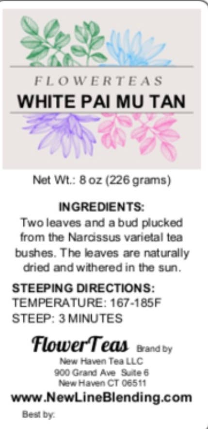 FlowerTeas – Engroshandel Løs te – Løsbladet te i løs vægt 1 lbs Kommerciel brygning Fødevareservice75