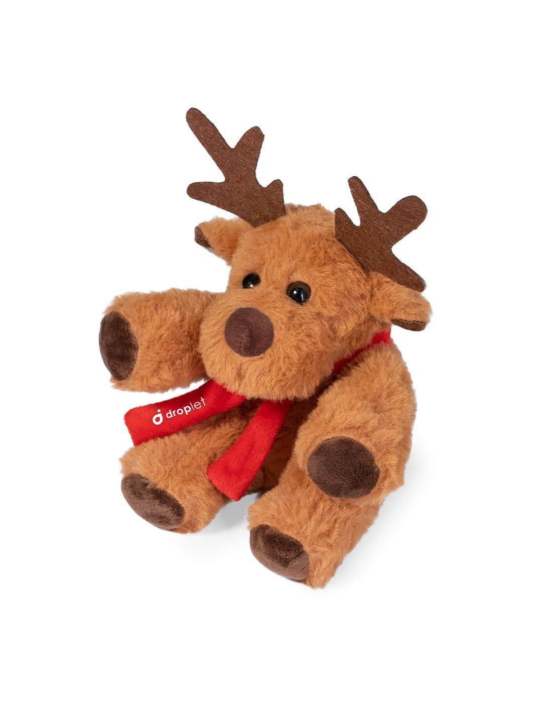STAR WAY, S.L. - Wholesale Christmas Decoration - plush Christmas reindeer with scarf0