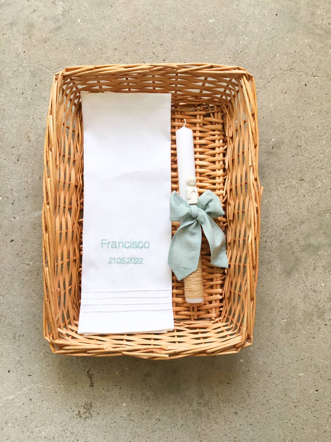 Nós e Tranças - Wholesale Tea Towel - Toalha De Linho Nervuras Bordada2