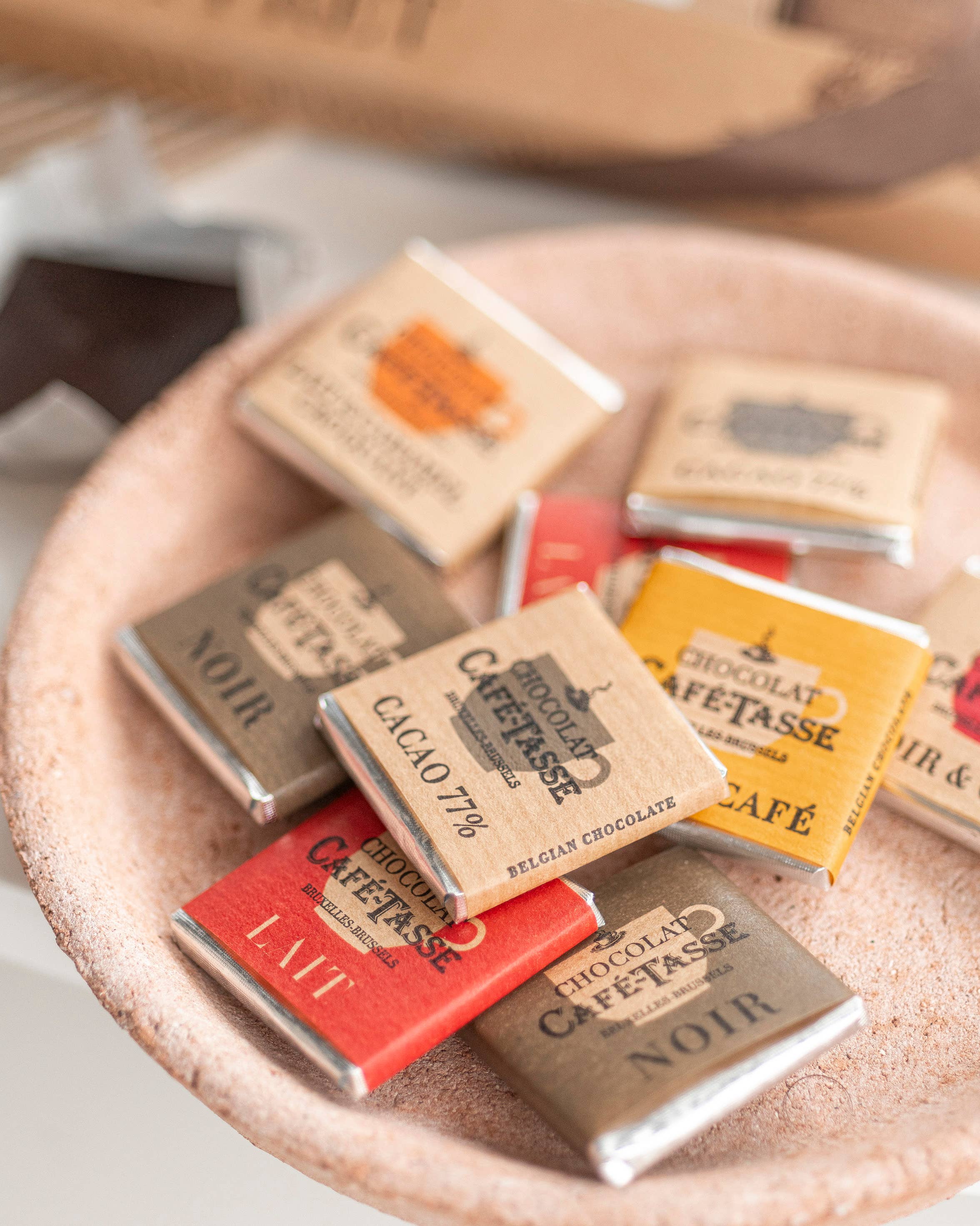 Café-Tasse - Vendita all'ingrosso Confezioni di cioccolatini - Tubo di Napolitains 6 gusti1