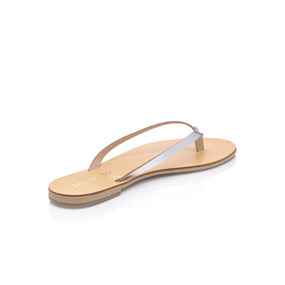 Ancientoo – wholesale Sandaler - Dam – Achelois handgjorda läder Flip Flop Sandal för kvinnor19