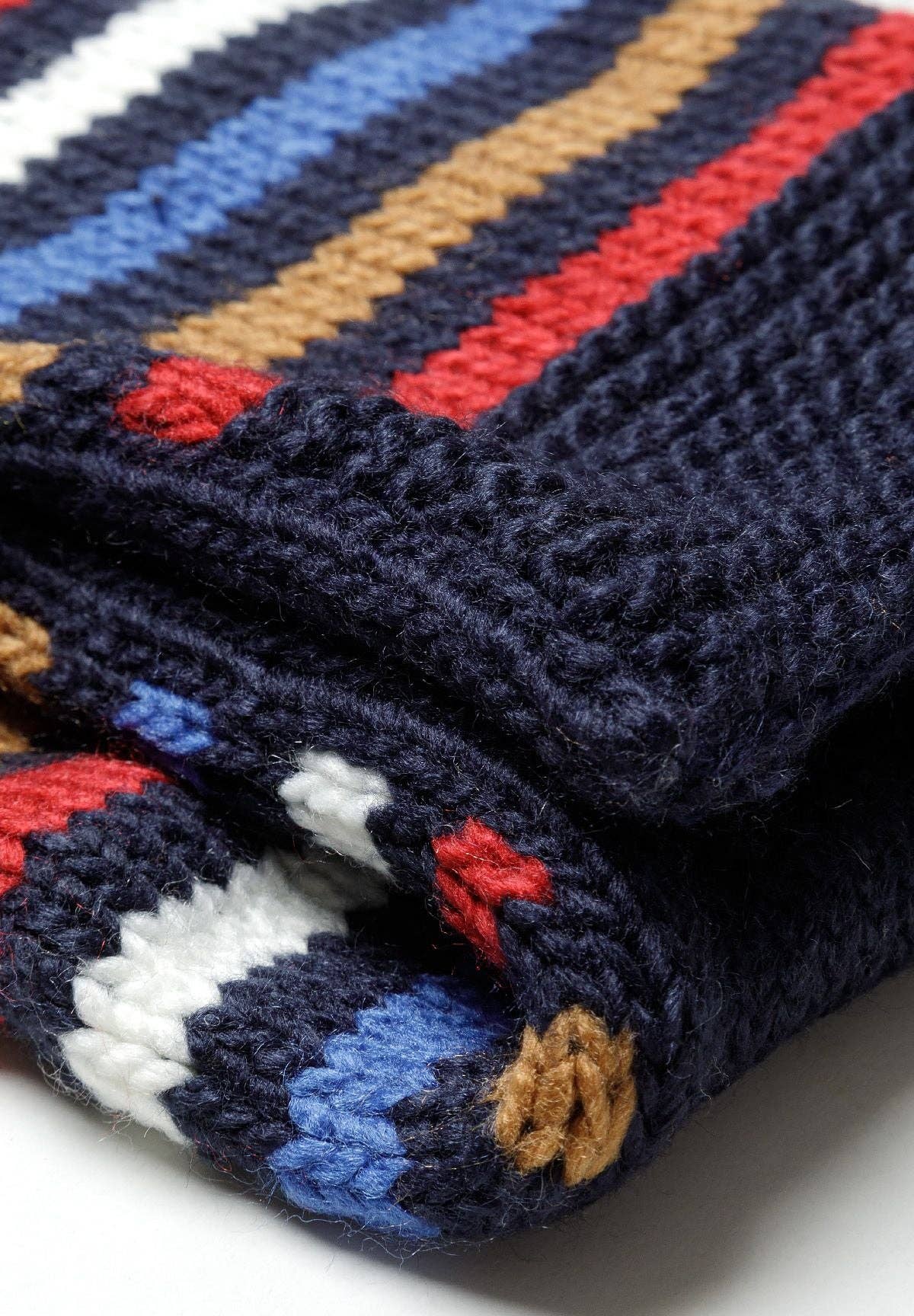 Minoti sp. z o.o. - Wholesale Kids Hat - Kids - Boys knitted hat and scarf set jacquard wording navy 6m-8y6