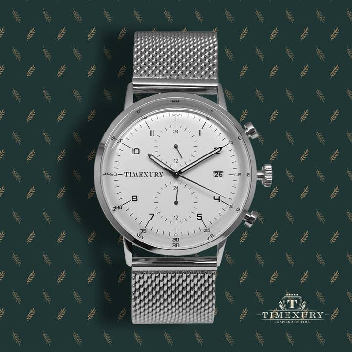 Chronos Silver for wholesale by LES MONTRES TIMEXURY INC