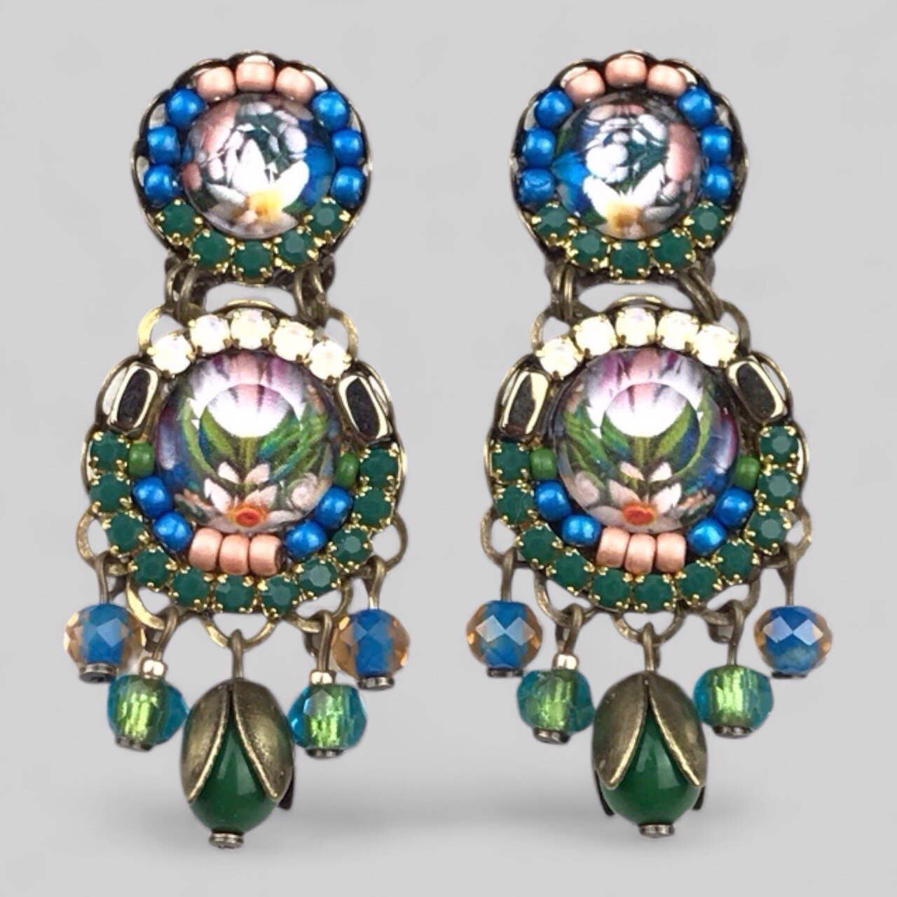 melizijewelry - Vendita all'ingrosso Orecchini pendenti - Orecchini di cristalli Forestier0