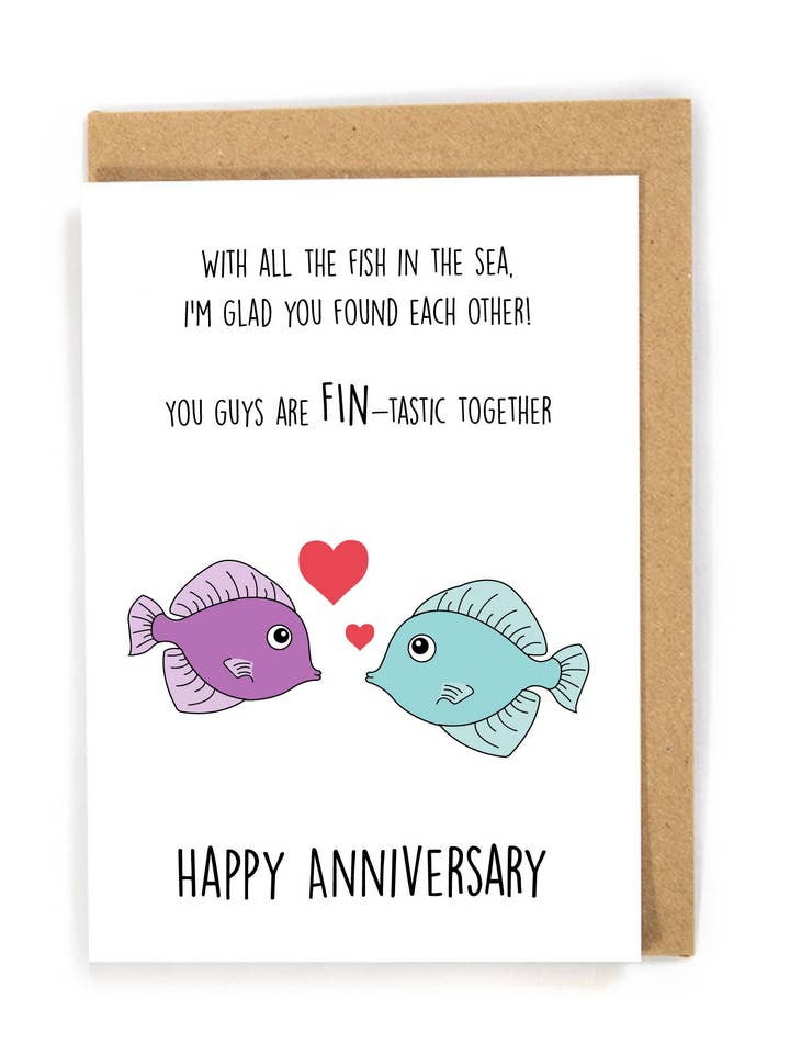 Cute Anniversary Card for Couple for wholesale by DensenDesign