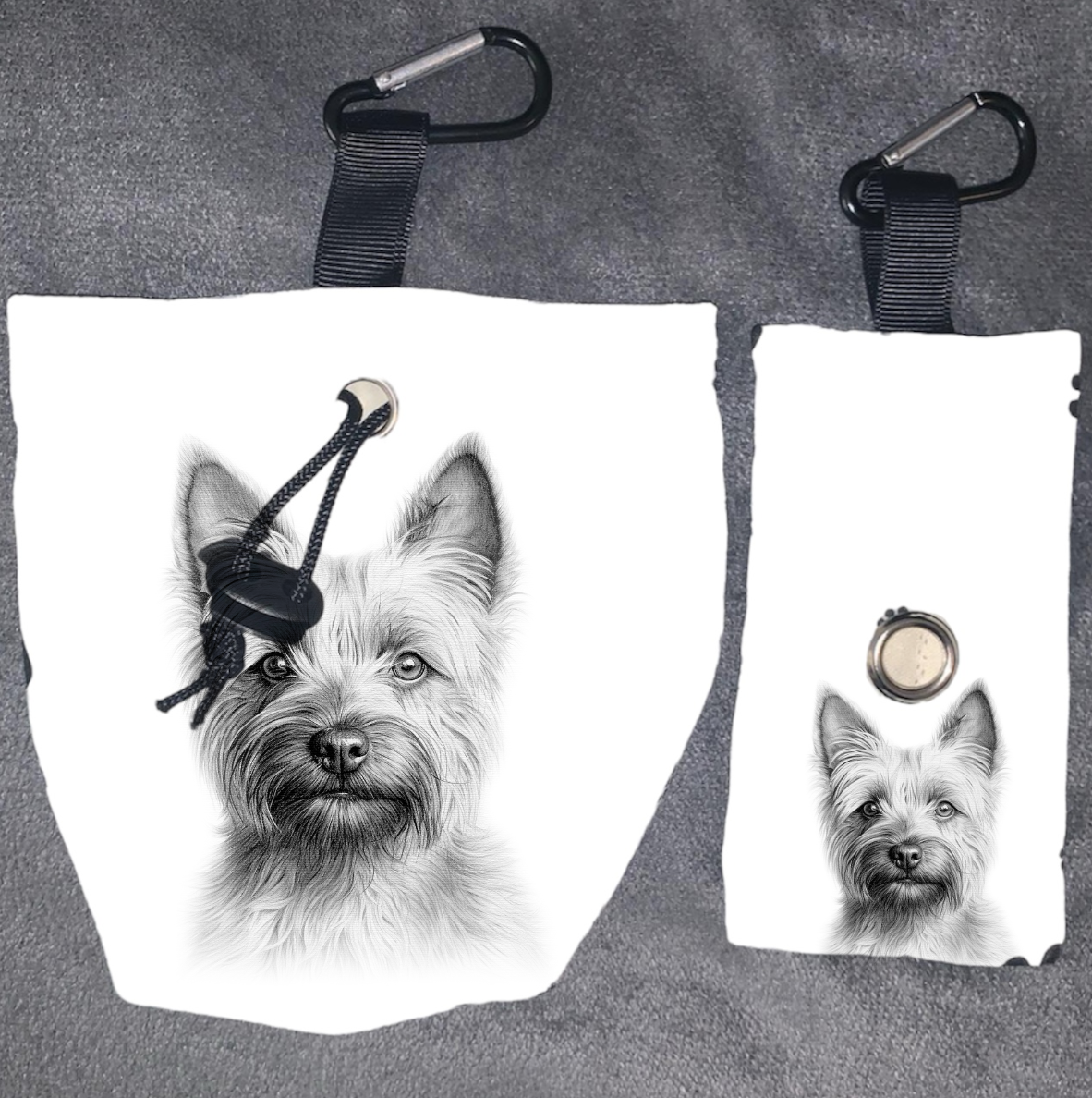 Storms Style - Vente Sac à friandises – chien - Sacs à friandises et porte-sacs à piscine Sketch pour chiens1