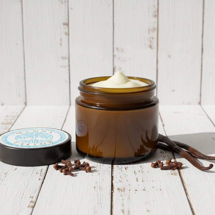 Manna Tallow Whipped Clove & Vanilla 2oz for wholesale by Manna Tallow