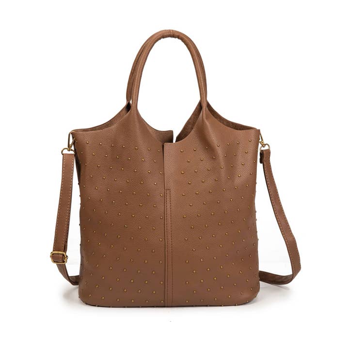 SWEET MAGIC SHOES & BAGS - Wholesale Shoulder Bag - Women's - HAND BAGS WITH HANDLE AND TOILETRY BAG INSIDE FAUX LEATHER5