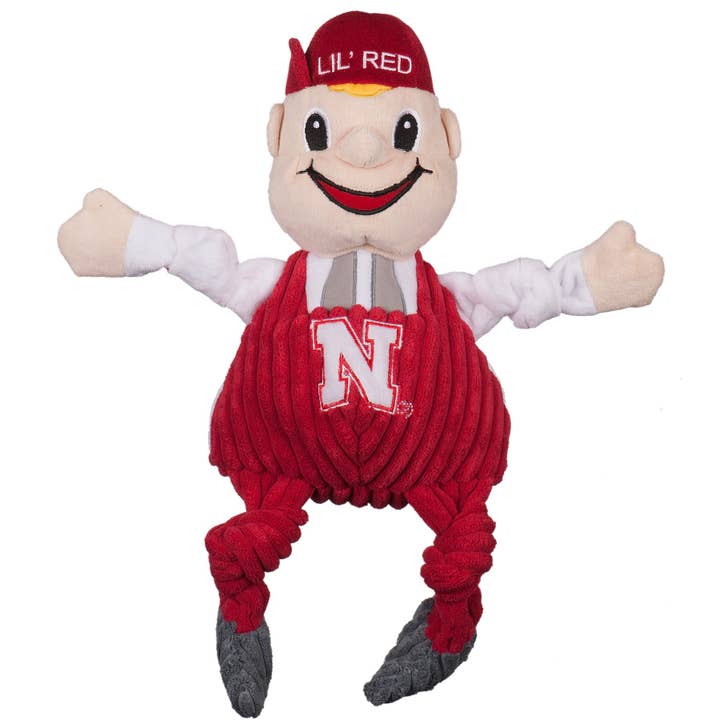Nebraska (U. of), Lil Red Knottie® Plush Dog Toy for wholesale by HuggleGroup