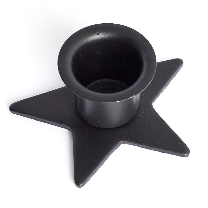 Factory Direct Craft - Wholesale Candle Holder - Black Metal Taper Candle Holder - Select Base Shape8