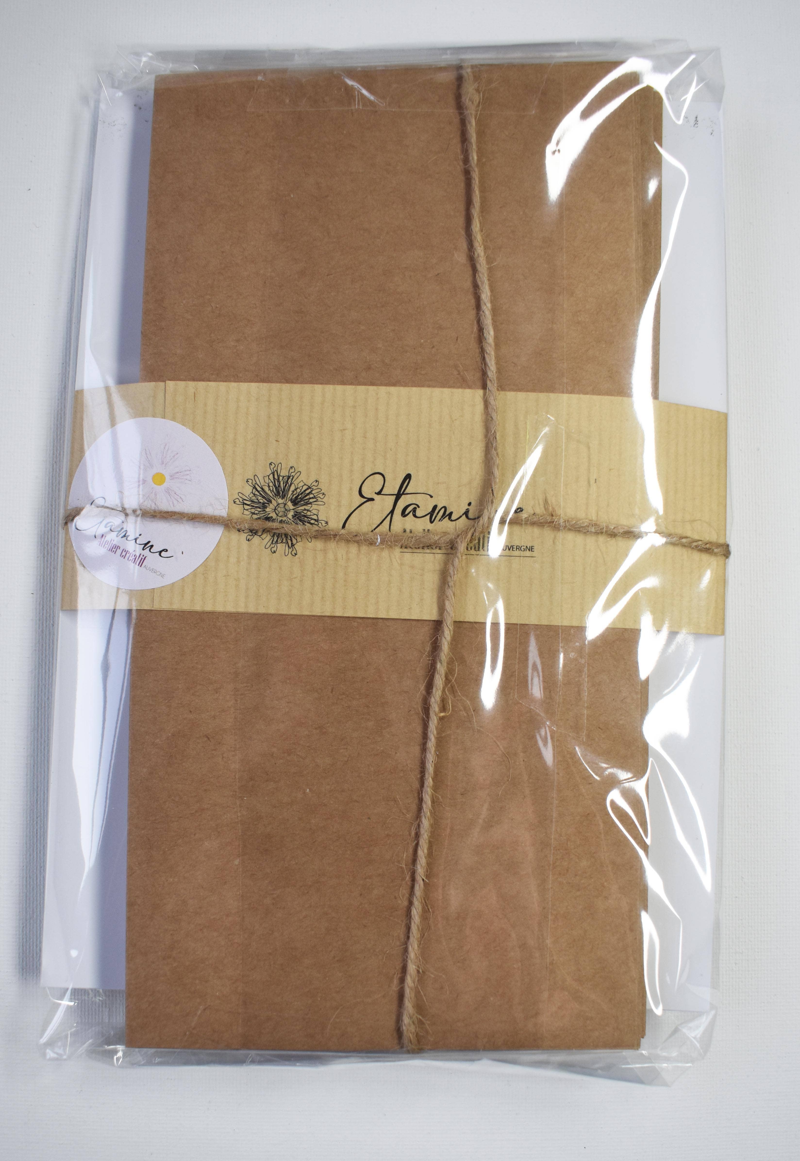 MON PETIT CARNET - Wholesale Stationery/Notecard Set - My little stationery + envelopes + Herbier pencil1