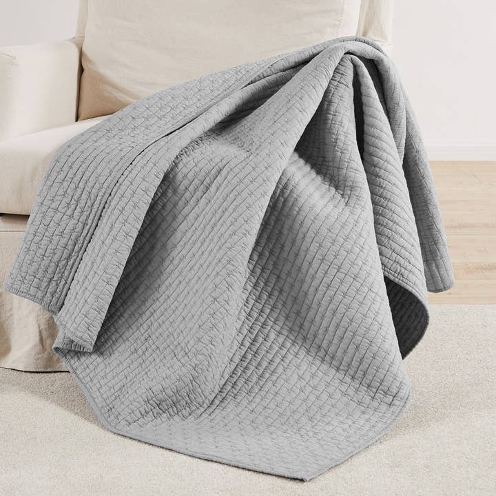 Levtex Home - Wholesale Throw blanket - Cross Stitch Quilted Throw14