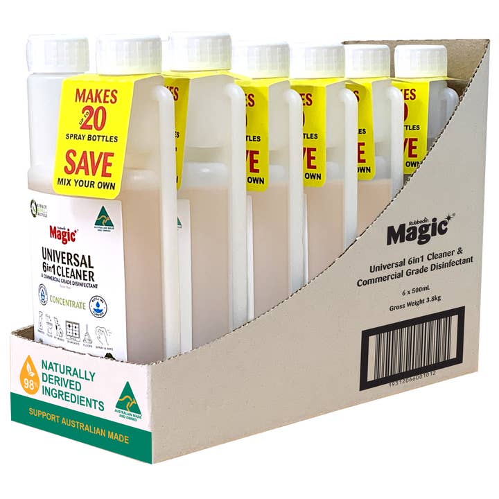 Rubbedin Cleaning - Wholesale Multi-surface cleaner - Magic Universal 6in1 Cleaner Concentrate 500mL3