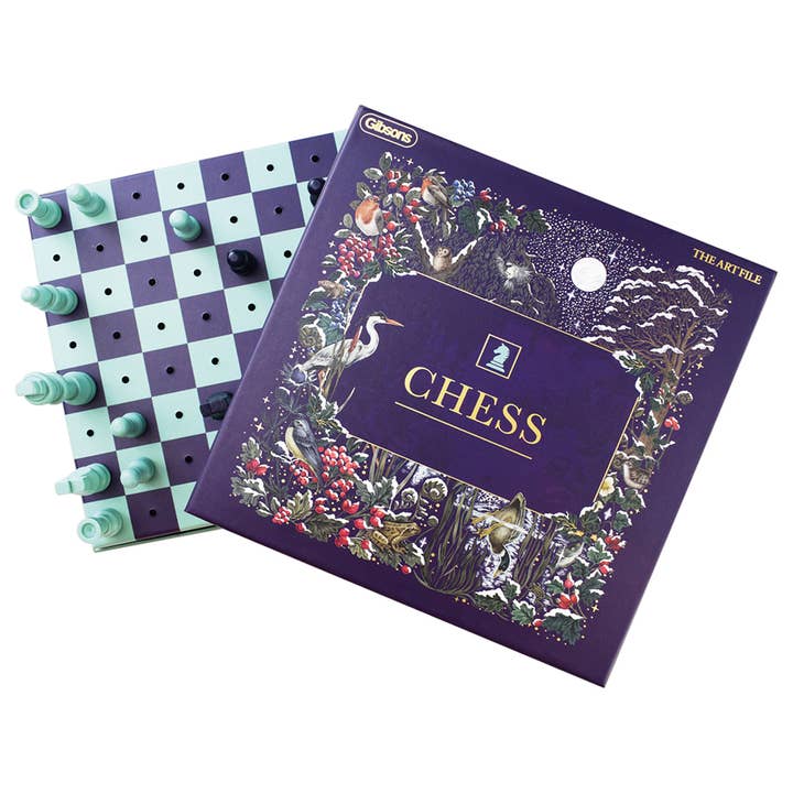 Gibsons Games Ltd – wholesale Board game – The Art File Traditional Chess1
