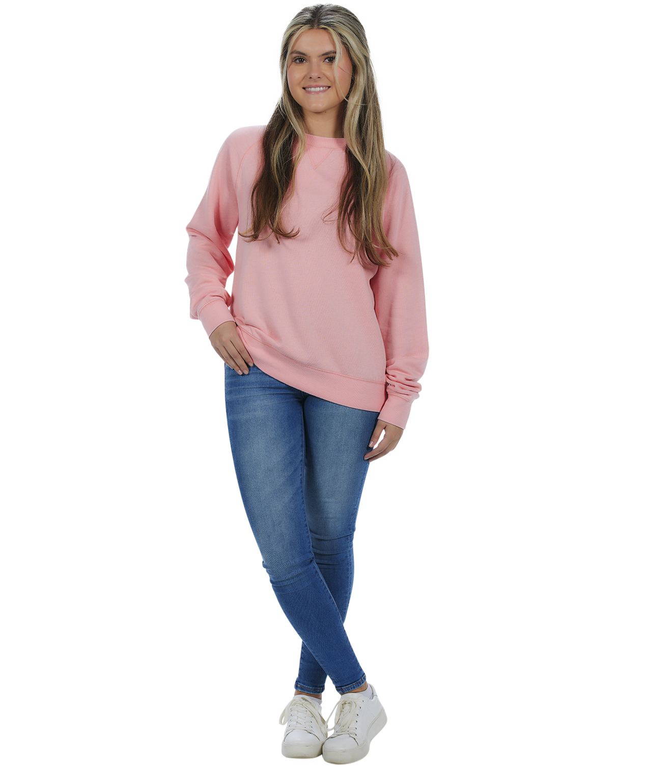 U.S. Apparel - Wholesale Sweatshirt - Women's - Adult Vintage Fleece Crew11