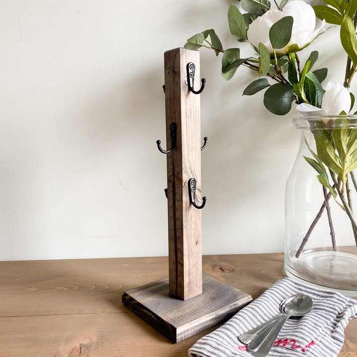 26&7Co. - Wholesale Kitchen Storage/Organizer - Mug Stand | Coffee mug stand | Tea cup holder | Mug Tree |