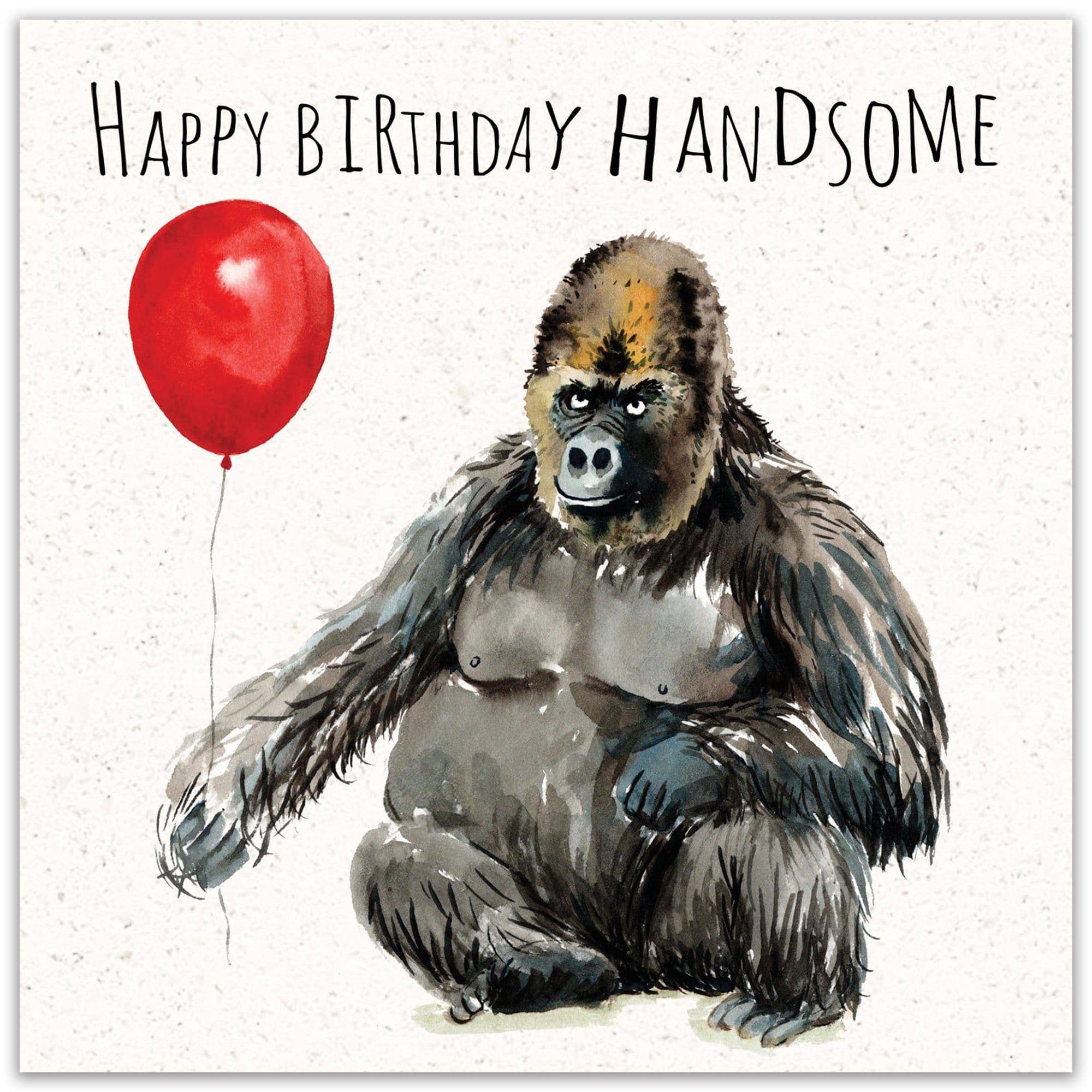 Twizler Ltd – wholesale Birthday card – Happy Birthday Handsome - Funny Birthday Card1