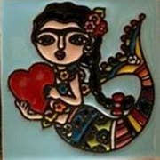 Arara Enterprises - Venta al por mayor Azulejos - TX-5 Sirena con azulejo de corazón