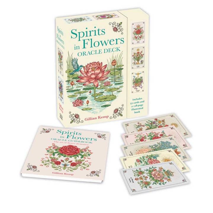 Spirits in Flowers Oracle Deck for wholesale by Microcosm Publishing & Distribution