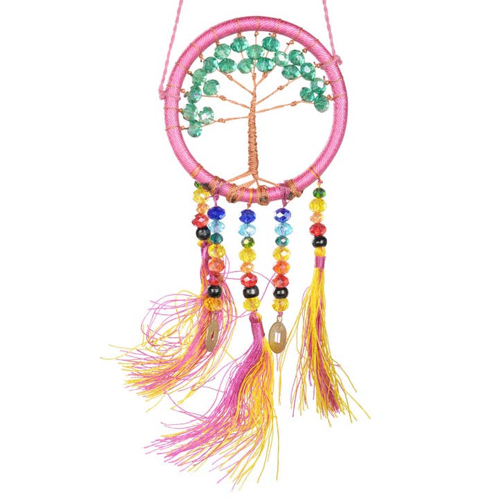 Benjamin International - Wholesale Dream Catcher - Tree Of Life Dreamcatcher With Beads