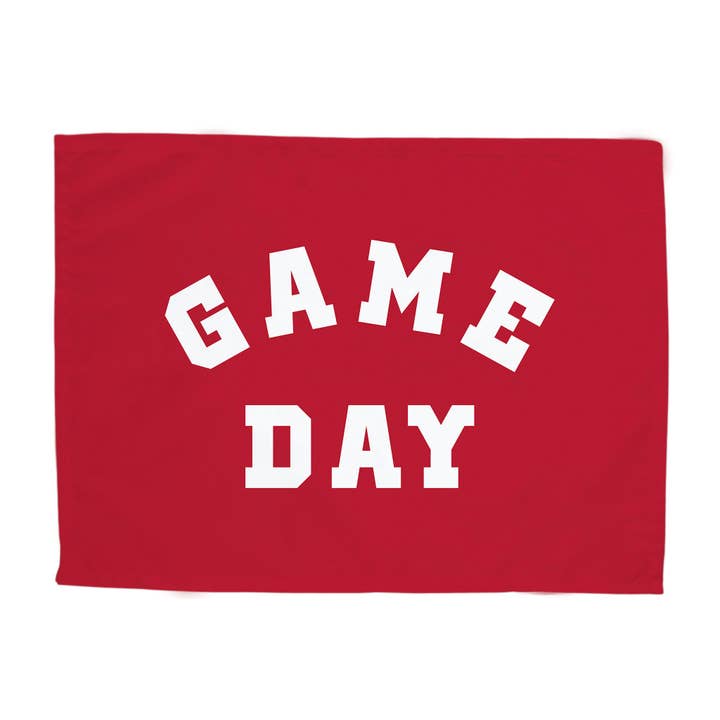 Banner {rojo} del Día del Juego para venta al por mayor de Hunny Prints