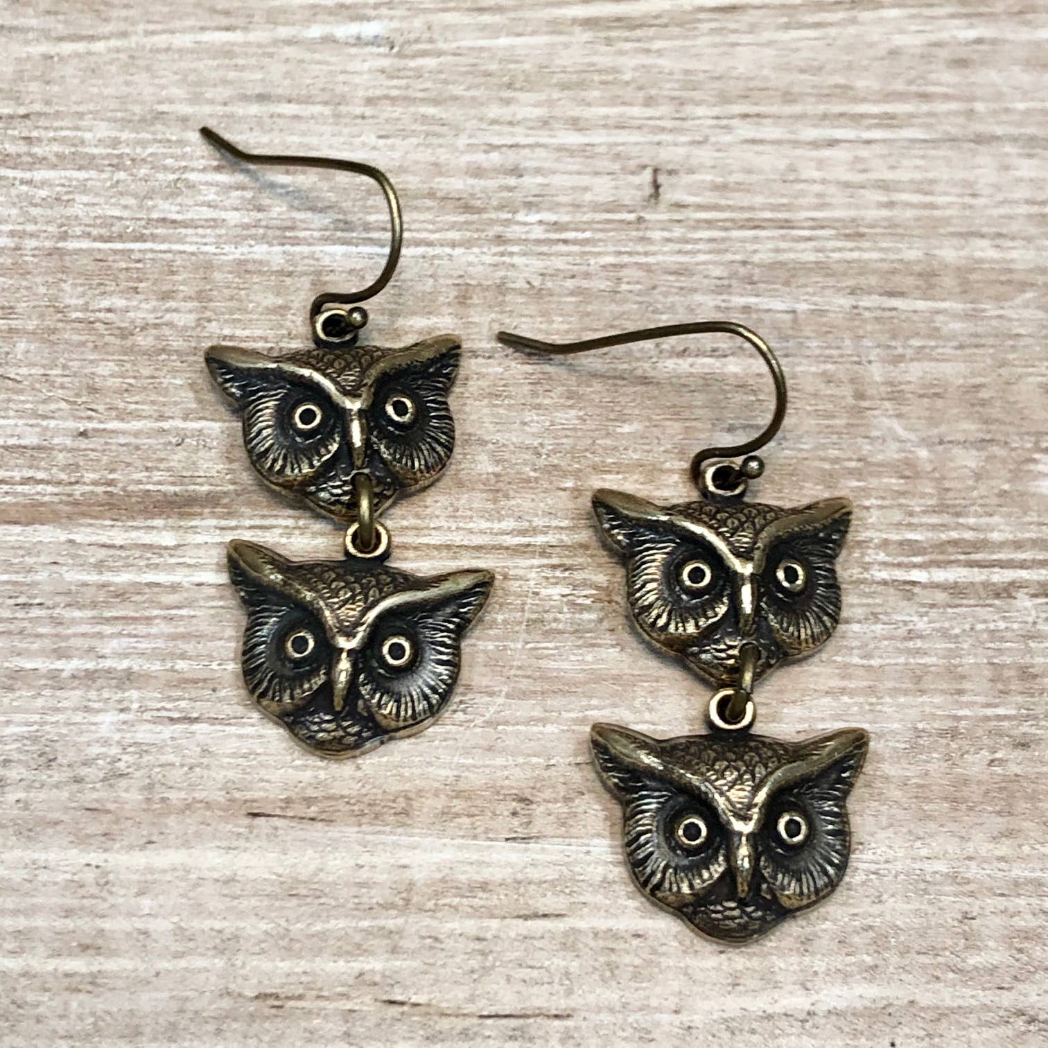 Lorraine Frances Jewelry - Wholesale Dangle Earrings - Two Owls Earring0